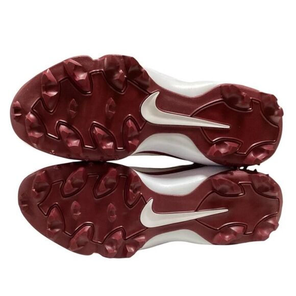 Nike Football Cleats Mens18 Red Gold White FSU Seminoles Force Savage Pro 3 NEW - Picture 7 of 8